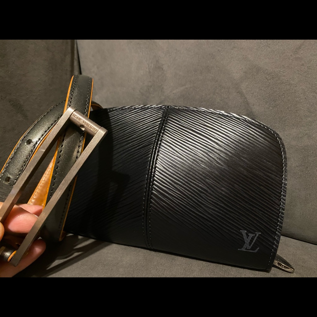 Auth Louis Vuitton Wallet And Auth Womens Lv Belt